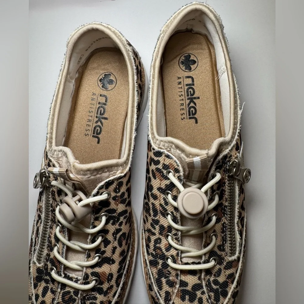 Rieker Nikita 63 stylish women's slip-on sneakers size 39/8